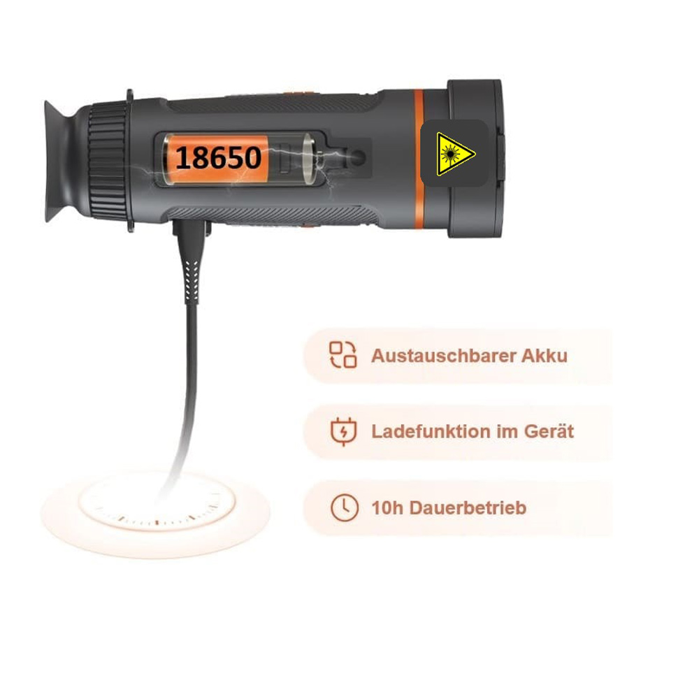 ThermTec WILD 650L Wärmebildgerät mit LRF