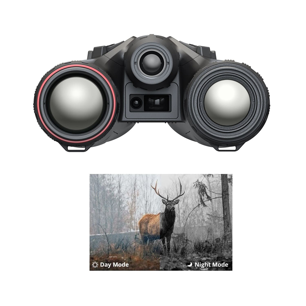 Hikmicro Habrok HE25L - Wärmebildkamera + Nachtsichtgerät + Fernglas und LRF in einem Gerät