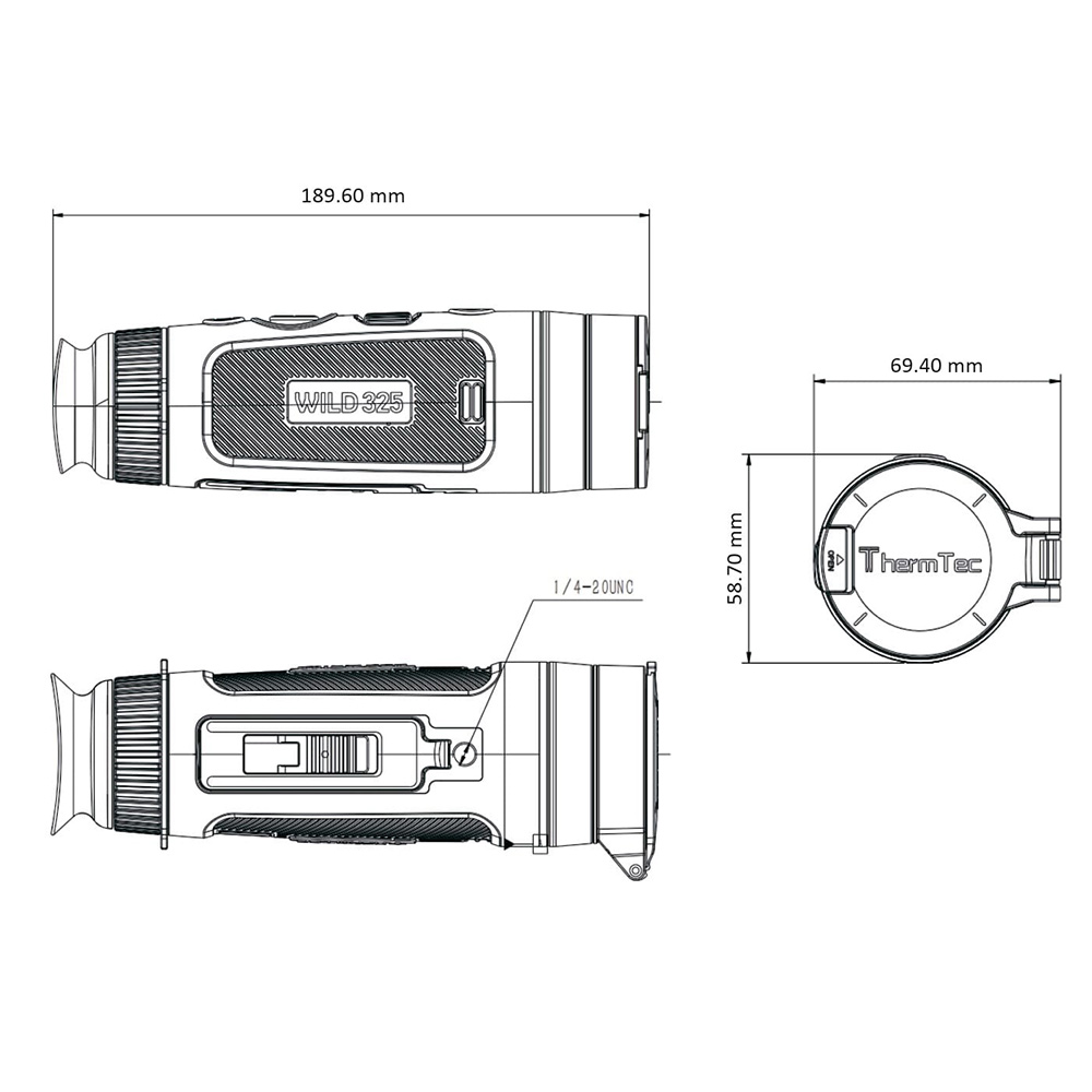 ThermTec WILD 325 - Masse