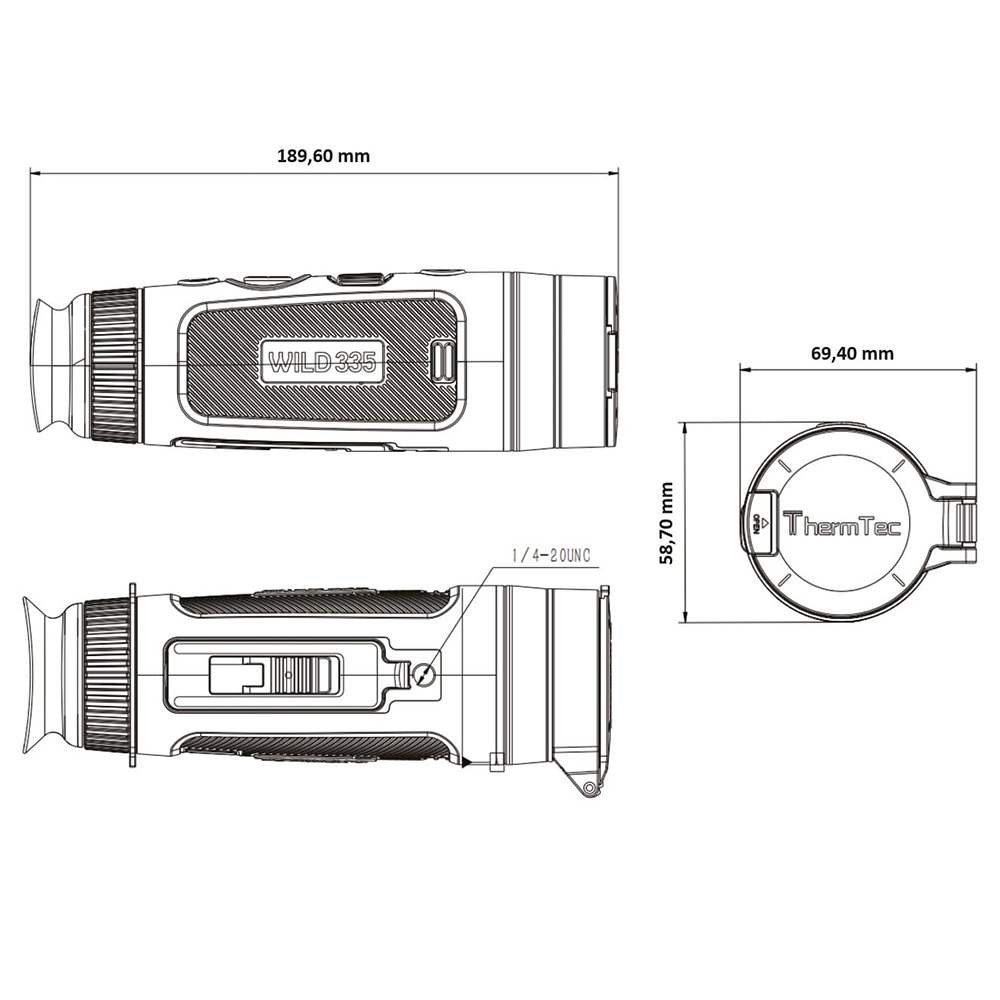 ThermTec WILD 335 - Masse